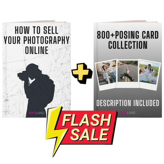HOW TO  SELL YOUR PHOTOGRAPHY ONLINE & POSING CARD COLLECTION