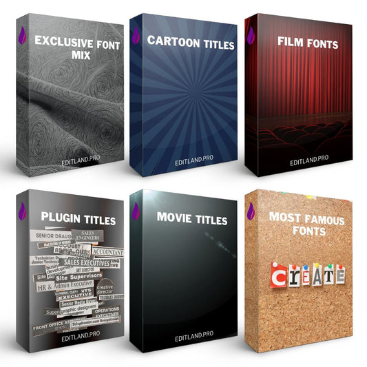 Movie Titles & Font BUNDLE 5.000+