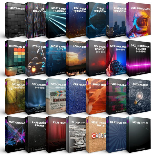 EDITLAND MASTER BUNDLE: Our Entire Collection - 15,000+